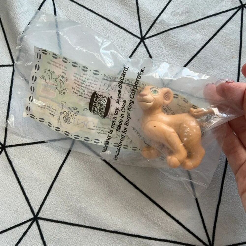 Vintage 1994 Lion King Burger King Nala Figure Sealed